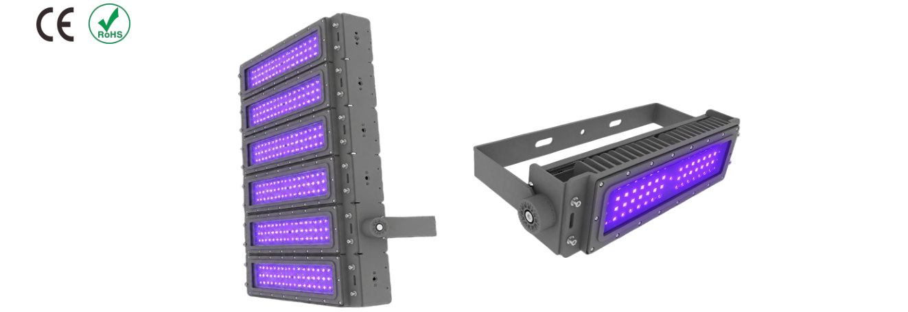 35TG II modular UV fixture with a tempered glass cover and side bracket